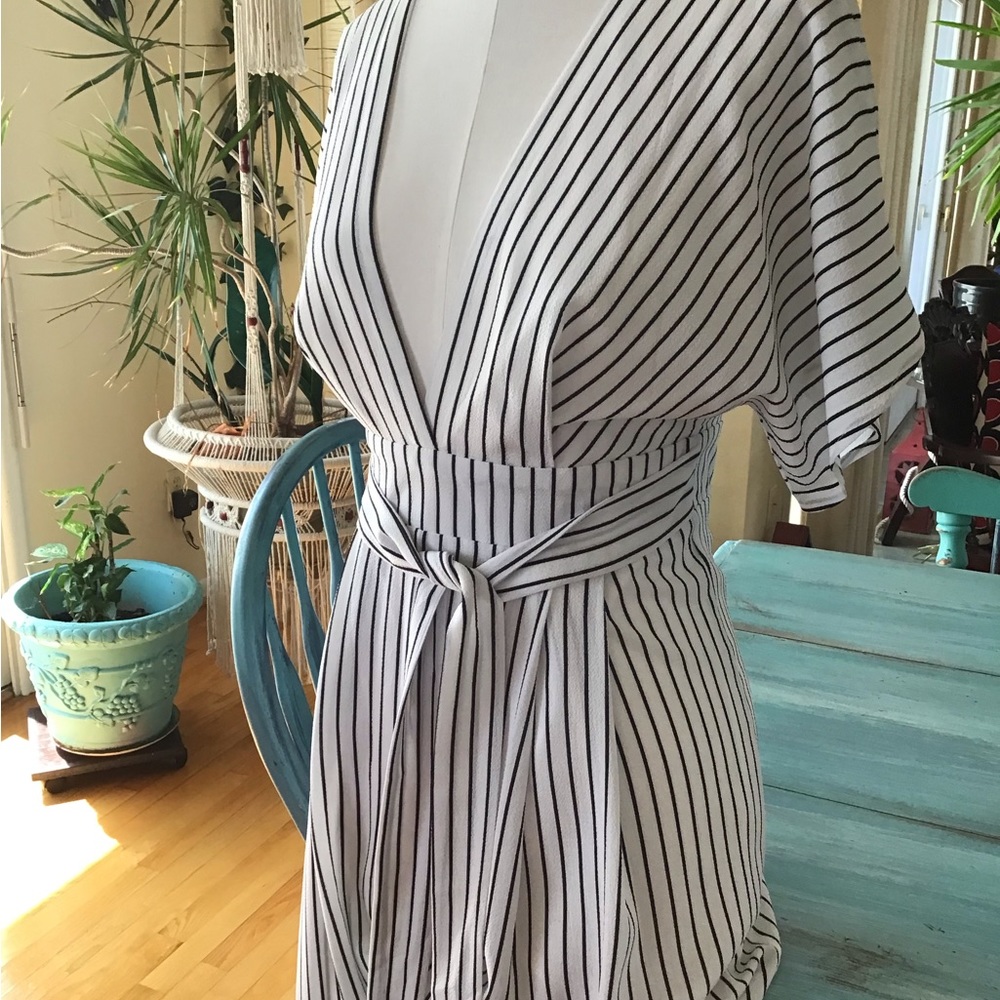 New Favlux jumpsuit size S white/ black